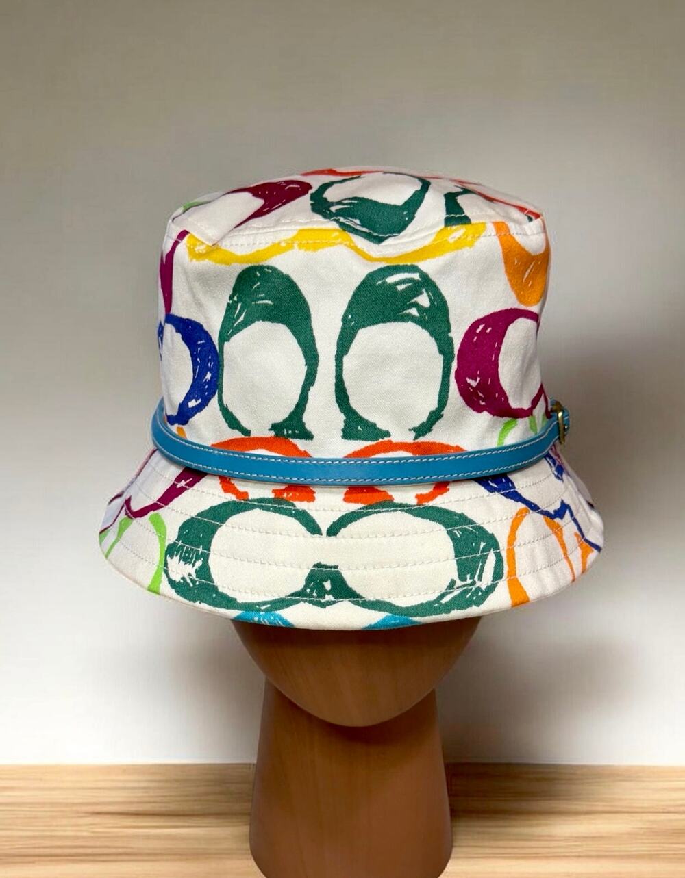 Vintage Coach Signature Scribble Hat Size P/S